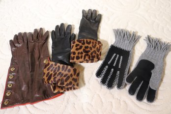 Womens Winter Gloves Includes A Pair By Sermonetta