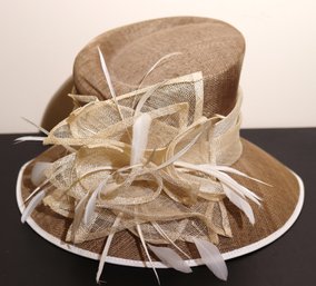 Louise Claire Millinery Hatmosphere Collection Handmade In England For Henley Regatta Boat Event.