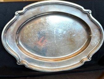 Sterling Silver Substantial, Formal, Serving Platter-Theodore B. Starr, NY.