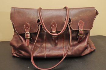 Floto Genuine Leather Handmade Tote Handbag Made In Italy