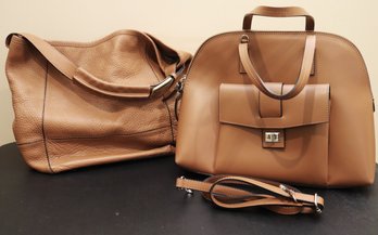 L.Credi Genuine Leather Handbag Made In Italy And Cole Hahn