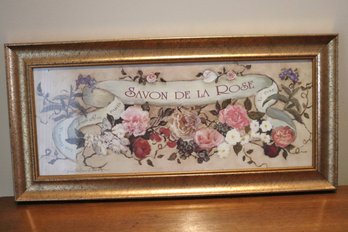 Salon De La Rose Floral Print