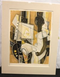 Signed And Numbered Screen Print By George Dayez, 20 Th Century Listed Artist