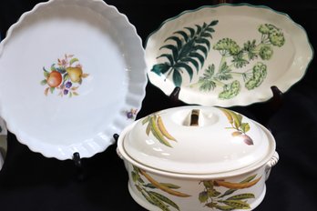 Assorted Serving Pieces As Pictured