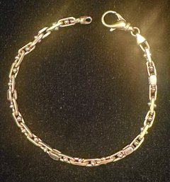 14K YG 8 Inch Link Bracelet