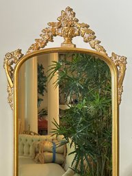 Ornate Gilded Carved Wood Mirror By The Uttermost Company