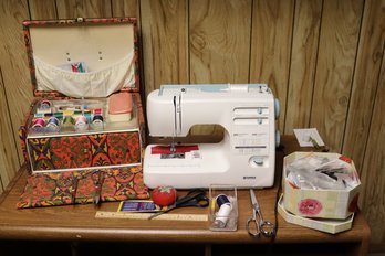Kenmore Sewing Machine Model 38516221300 And Accessories