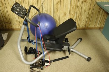 Precor Exercise Machine Includes Hand Weights, Resistance Bands, NOT Exercise Ball 65 Cm