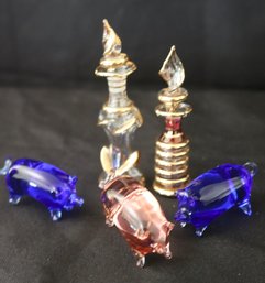 Vintage Blown Glass Miniatures