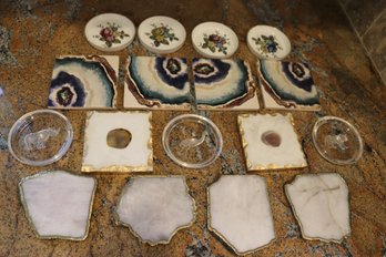 Collection Of Assorted Coasters, Great For Entertaining!