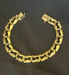 14K YG 8.5 Inch Open Link Bracelet