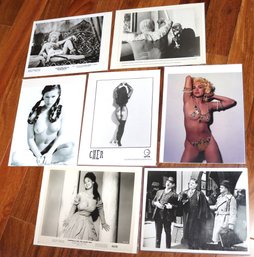 Lot Of 7 Vintage Photographs With Madonna, Cher, Goldie Hawn, Spider-Man, Laurel & Hardy & More
