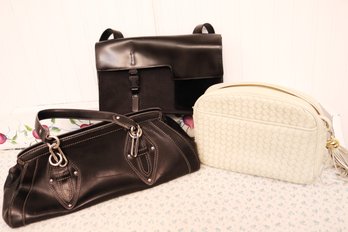 Collection Of Womens Handbags Including Cole Haan, Aspects, High Fashion