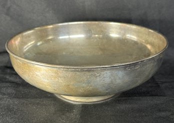 Large Sterling Silver Bowl Signed