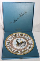 Goebel Ispanky 1980 Traditions Plate In Original Box.