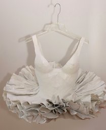 Life Size Handcrafted/painted Papier Mache Ballerina Dress Art Sculpture