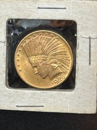 $10 US Indian Head Gold Coin- 1926