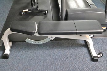 Cybex Adjustable Weight Bench On Wheels
