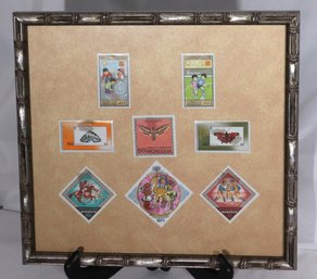 Framed Stamps From Mongolia