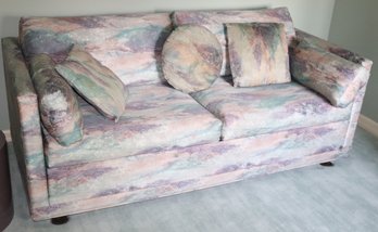 Retro 80s Style Sleeper Sofa