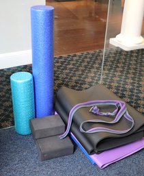 Exercise Rollers And Yoga Mats