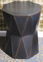 Contemporary Octagonal Copper Side Table Made In Turkey