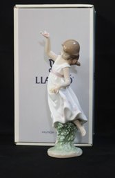 Lladro Porcelain Figurine Garden Dance 06580 With Original Box