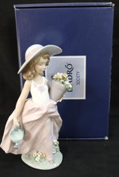 A Wish Come True 07676 Lladro Porcelain Figurine With Original Box