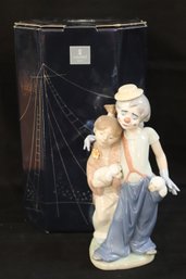 Nuevos Amigos Pals Forever 07686 Lladro Porcelain Figurine With Original Box