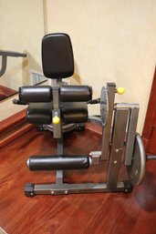 Hudson Steele Leg Press With Weights. Includes About 150 LBS Weights.