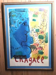 Vintage Chagall Poster In A Matted Frame