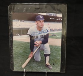 Yankees Tom Tresh Autographed Photo