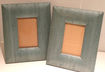 Stylish Aqua Toned Robyn Brooks New York Picture Frames For 4x6 Pictures