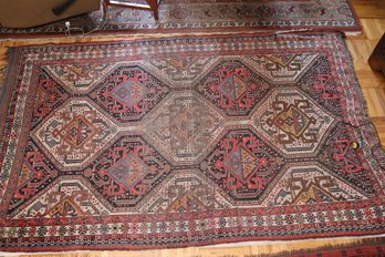Antique Hand-woven Tribal Area Rug - Turkish?