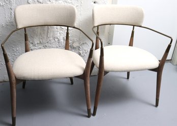 Lumisource Pair Of MCM Style Chairs