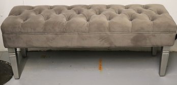 Contemporary Pier 1 Imports Tufted Bedside Bench