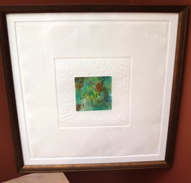 Signed Watercolor 1/1 By The Artist Joe Borg 95