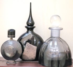 Collection Of Assorted Decorative Perfume Bottles