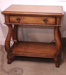 Century Furniture Destinations French Provincial Style Console Table With Drawer And Shelf