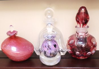 Collection Of Decorative Perfume Bottles