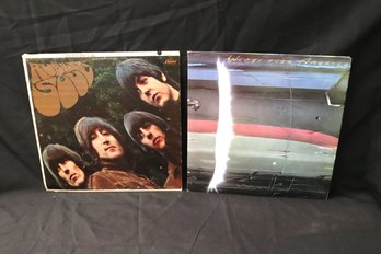 Beatles Rubber Soul Album And Wings Over America 3 Records
