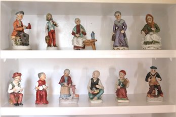 Assorted Character Figurines As Pictured Made In Japan