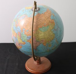 The Workbook Vintage Globe On Stand