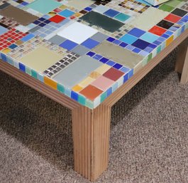 Stunning Tile Art With A Coffee Table Base Can Be Used As A Table Or Hung On The Wall, Use Your Imagination!