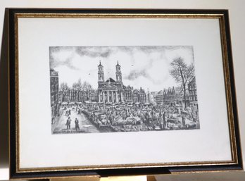 Waterlooplein Amsterdam Framed Print