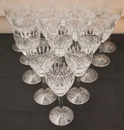 Set Of 15 Waterford Red Wine Glasses