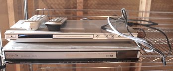 JVC DVD Player And Panasonic DVD Player