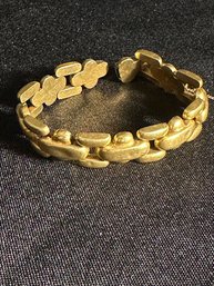 Vintage 18K Art Deco Link Bracelet In As Is Condition - Please See All Photos