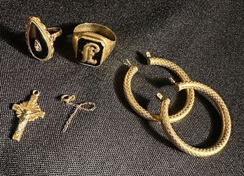 14K YG Mixed Jewelry Lot