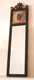 Vintage Wall Mirror Signed By The Artist